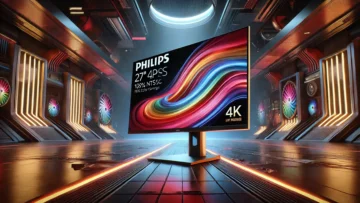 Monitor Philips 27" 4K IPS 109% sRGB NTSC 91% Speakers 278E1A