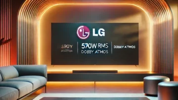 Soundbar LG S90TY – Potência de 570W RMS, Dolby Atmos e Conexão Bluetooth