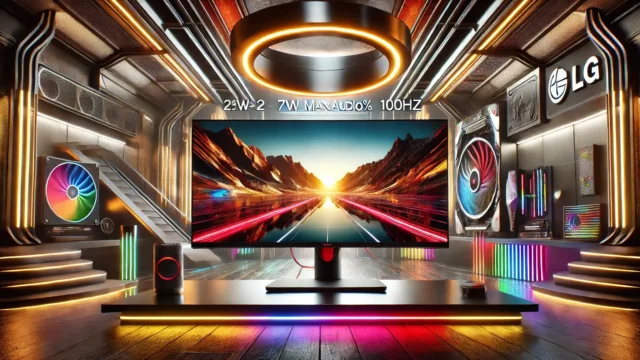 Monitor LG UltraWide™ - Tela IPS de 29", 21:9, USB-C, 7Wx2 MaxxAudio®, sRGB 99%, 100Hz - 29WQ600B