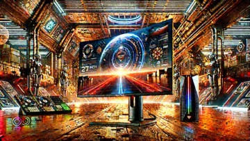 Gawfolk Curved 27 inch Gaming Monitor 165Hz, 144Hz PC Monitor 1ms Full HD 1080P