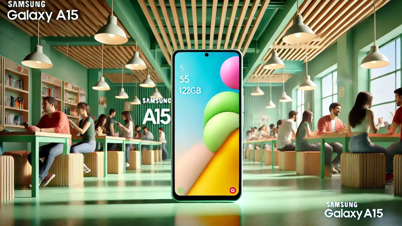 Smartphone Samsung Galaxy A15 5G 128GB - Verde Claro