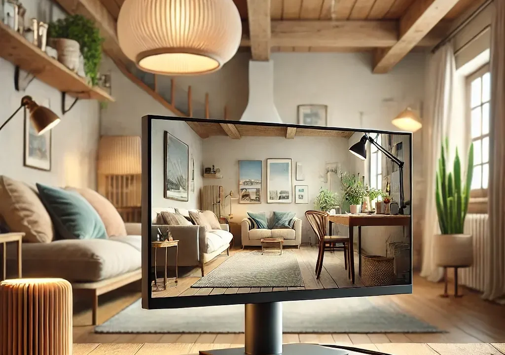 Monitor Portátil 18,5'' FHD 1080P: Conectividade USB-C e HDMI, Tela IPS e Design Compacto