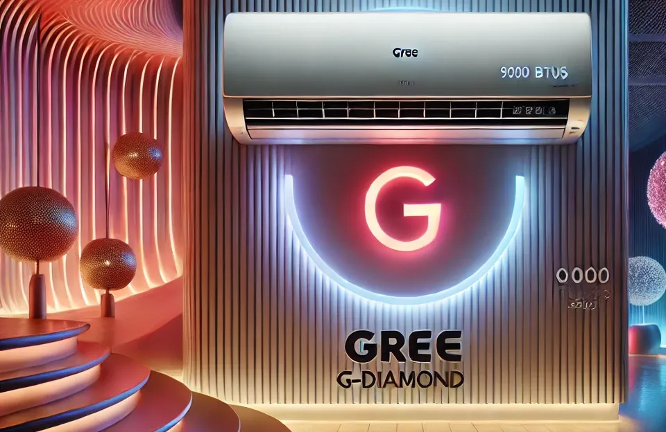 Ar Condicionado Gree G-Diamond 9000 BTUs Inverter