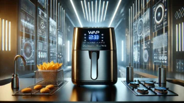 WAP Fritadeira Elétrica Air Fryer Barbecue Digital 12 em 1 - 10 Litros