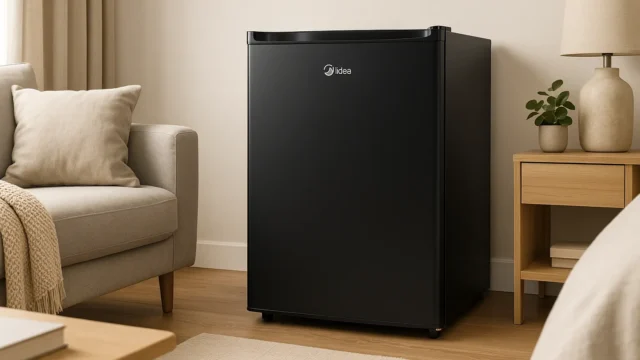 Frigobar Black Edition Preto 124 Litros Midea MRC12B1-B