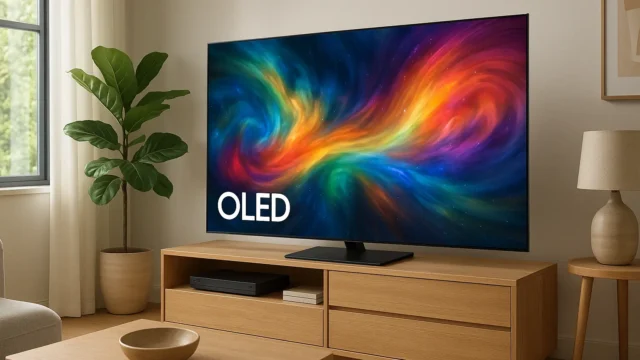 Samsung Smart TV 65" OLED 4K 65S95D - Processador com AI, Livre de Reflexos e HDR OLED Pro AI