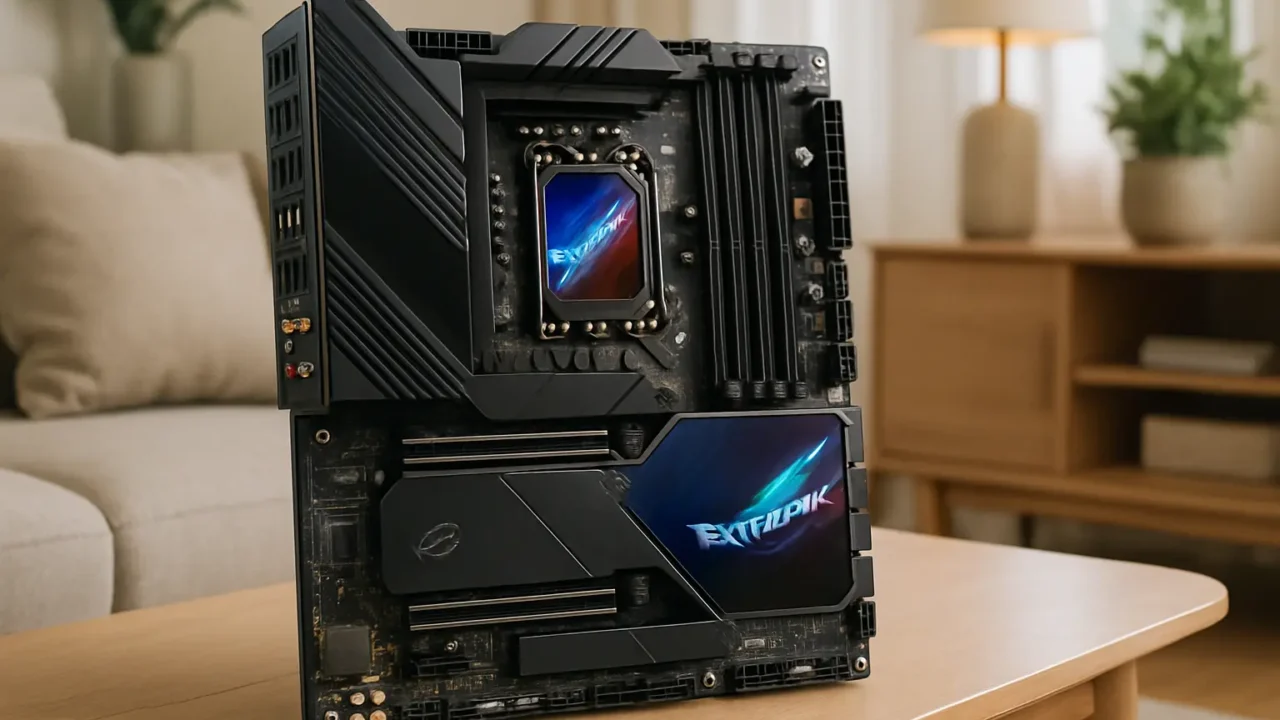 ASUS ROG Maximus Z890 Extreme - Placa-mãe Intel DDR5 com 20 Portas USB