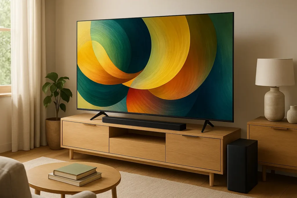 Samsung Smart TV 75" QLED 4K 75Q70D e Soundbar HW-Q800D Combo: Desempenho e Qualidade Superior