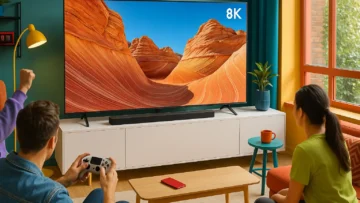 Smart Big TV 85" Crystal UHD 4K 85DU8000 + Soundbar HW-Q600C Combo: Design e Performance Imbatíveis