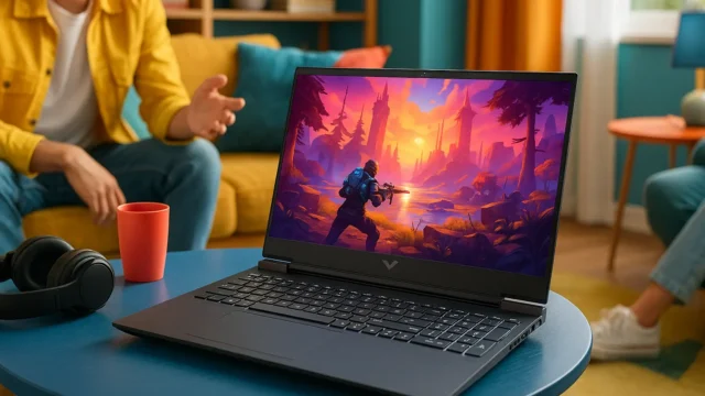 HP Laptop Para Jogos Victus 16.1 Ryzen 7 RTX 4070 Premium
