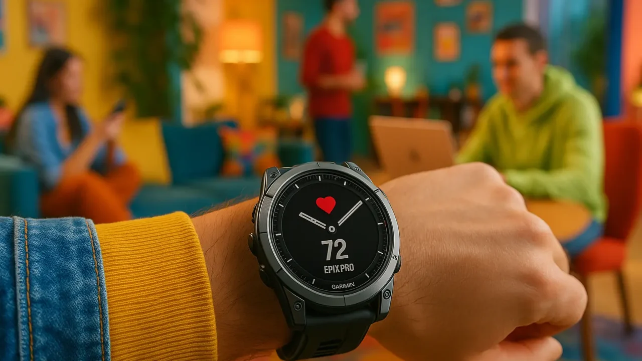 Monitor Cardíaco de Pulso com GPS Garmin Epix Pro Gen 2 51mm