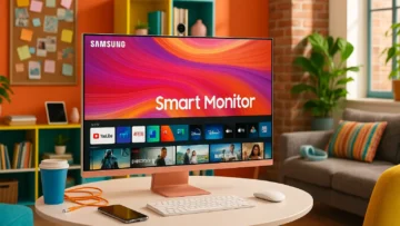 Smart Monitor Samsung M8 32" com UHD e Tizen
