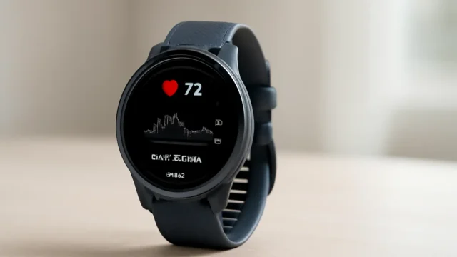 Monitor Cardíaco de Pulso com GPS Garmin Vivoactive 5 Azul Marinho