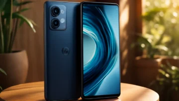 Smartphone Motorola Edge 60 Fusion 5G - 256GB 16GB RAM, Câmera Sony AI 50MP, IP68