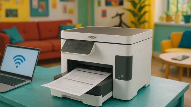 Impressora Epson EcoTank M3170: Conectividade e Economia