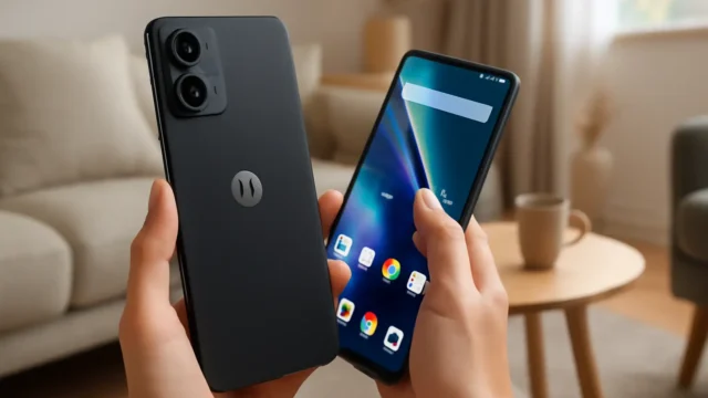 Smartphone Motorola Edge 50 5G - 256GB 24GB RAM, 50MP Sony Camera, Ultra resistência militar