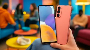 Smartphone Samsung Galaxy A56 5G 128GB, 8GB RAM, Câmera 50MP, IP67, Super AMOLED 6.7"