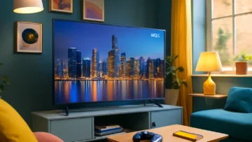 Smart TV 50" HQ UDE50HR315LN 4K com Conversor Digital e Design Slim