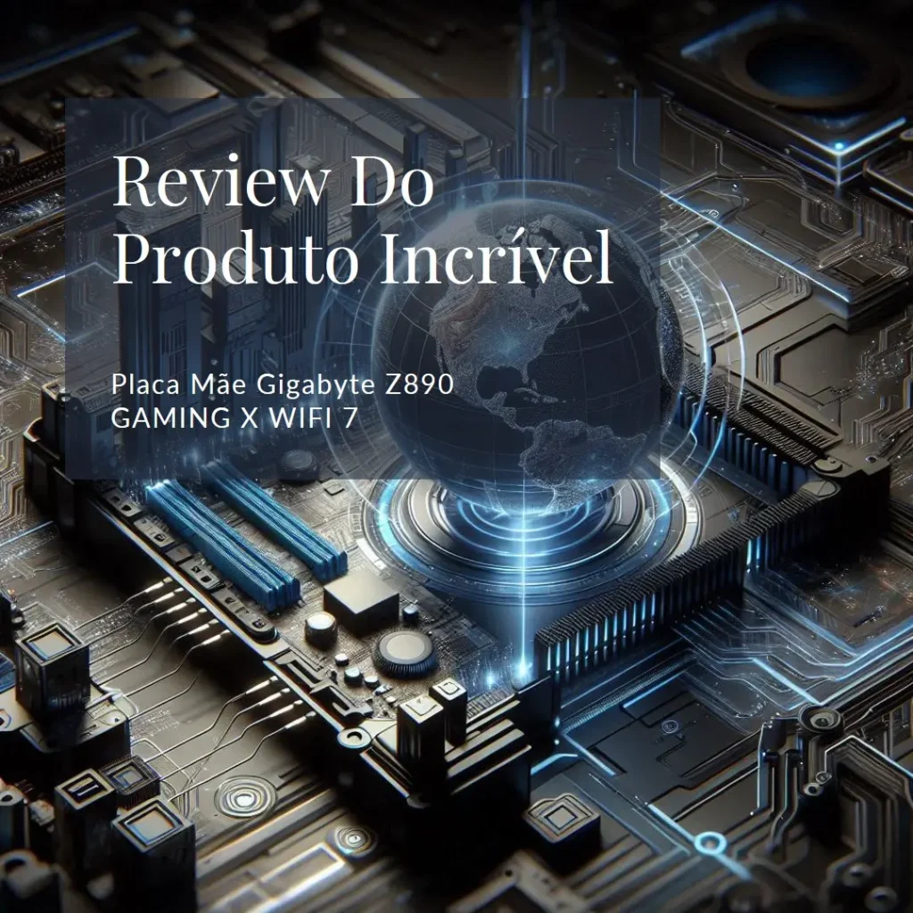 Placa Mãe Gigabyte Z890 GAMING X WIFI 7: Potência, Conectividade e Desempenho para Gamers