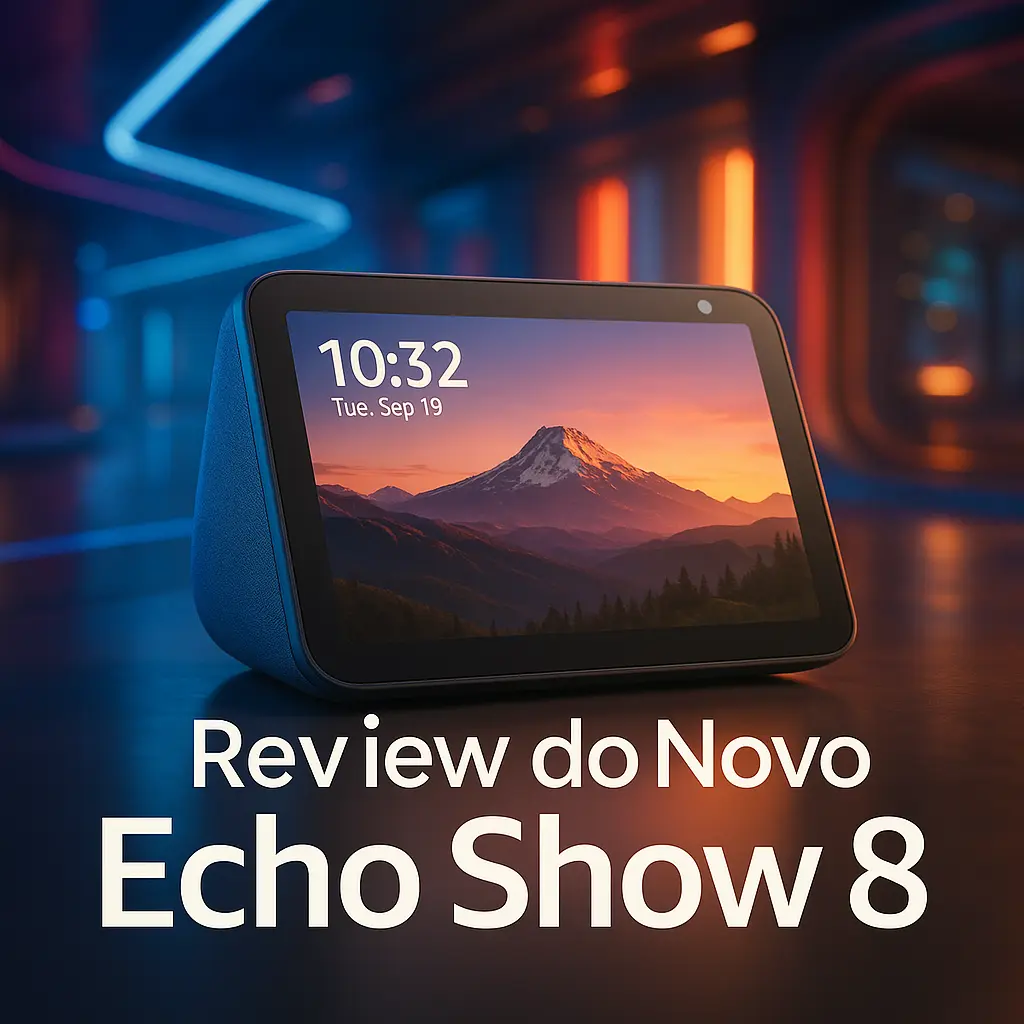 Melhores 5 novo echo show 8