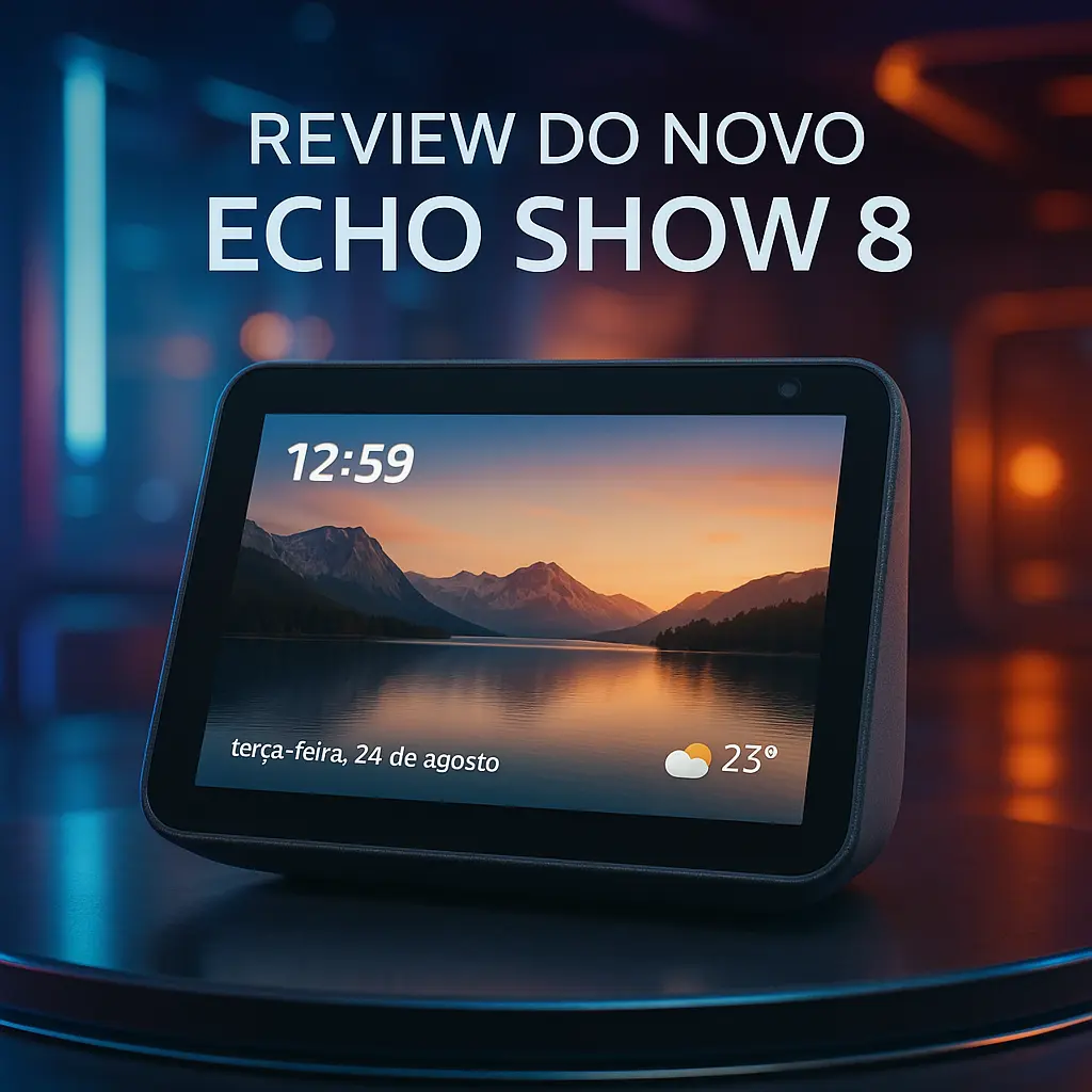 Principais Cinco nova echo show 8