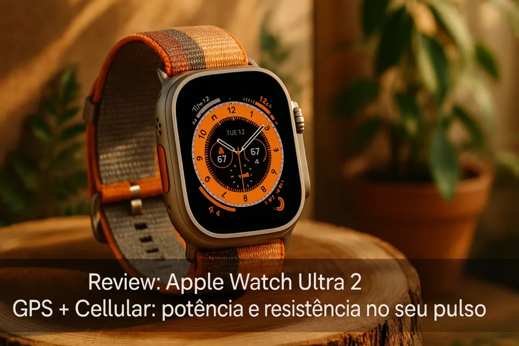 Apple Watch Ultra 2 GPS + Cellular: potência e resistência no seu pulso