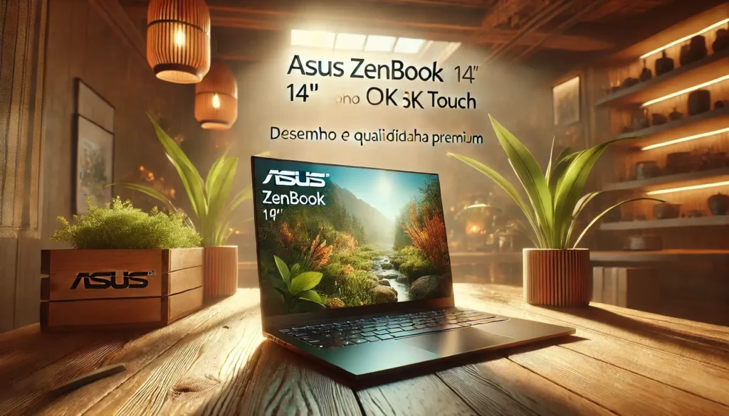ASUS Zenbook 14" Oled 3K Touch: Desempenho e Qualidade Premium