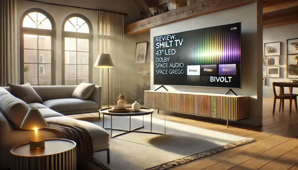 Smart TV Philco 43” Roku LED Dolby Áudio Space Gray PTV43VA4REGB – Bivolt