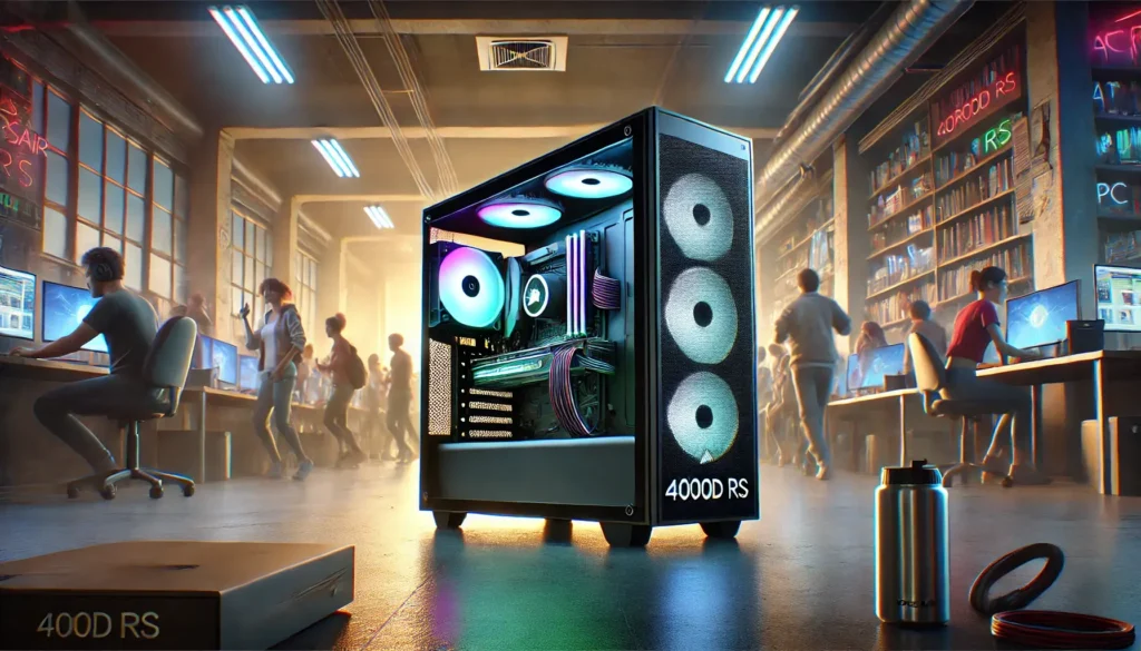 CORSAIR 4000D RS - Gabinete de PC ATX de Alta Performance