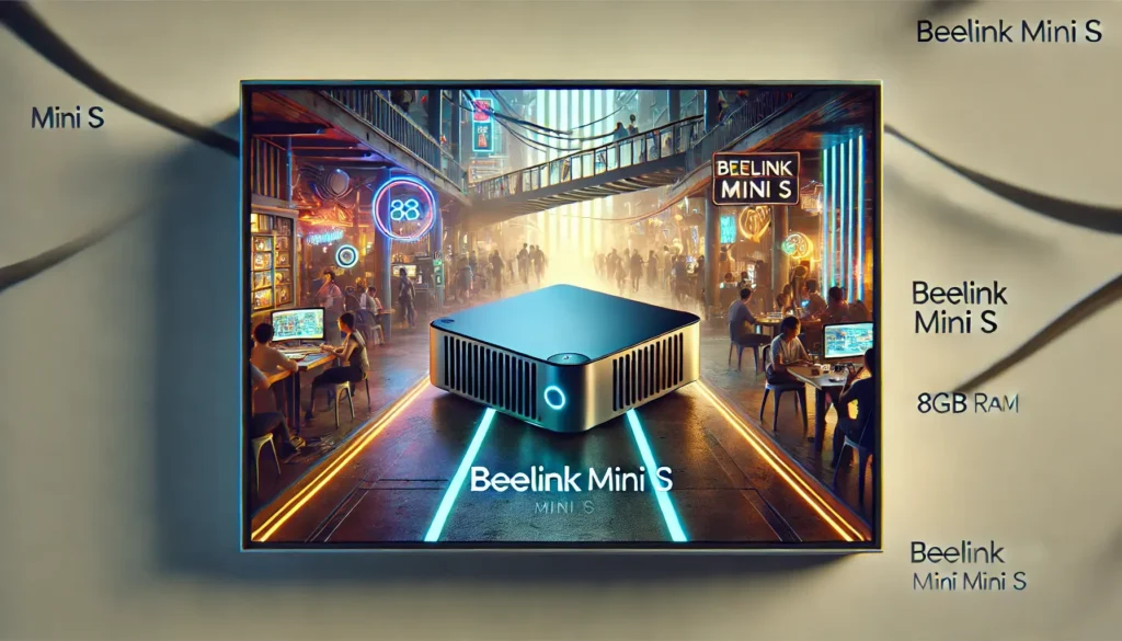Beelink Mini S: Mini PC Compacto com Intel 11ª Geração e 8GB RAM