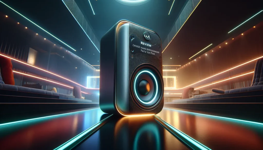 Amvox Caixa Amplificada Party Vox Prime: Potência, Som e Iluminação para Suas Festas