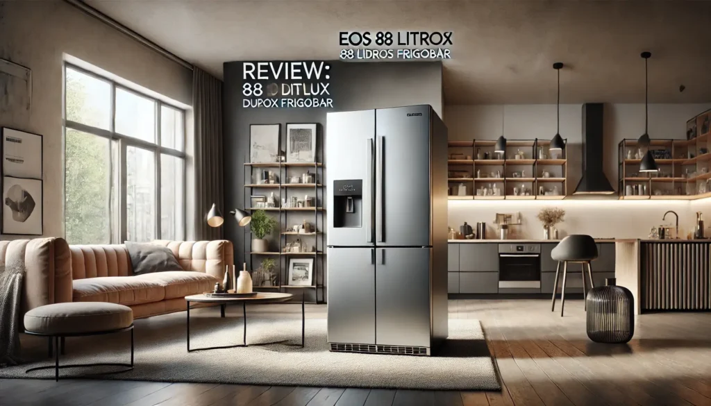Frigobar Eos 88 Litros Duplex Inox EFB140DI 110V