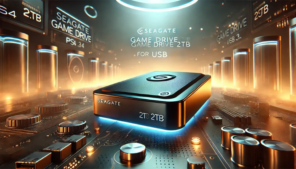 HD Seagate Game Drive Externo 2TB para PS4 USB 3.0 - Desempenho e Confiabilidade