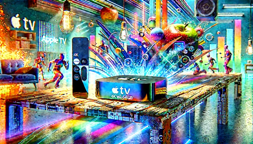 Apple TV 4K Wi-Fi 64GB (3ª geração) – Desempenho Impecável e Imagens Cinematográficas