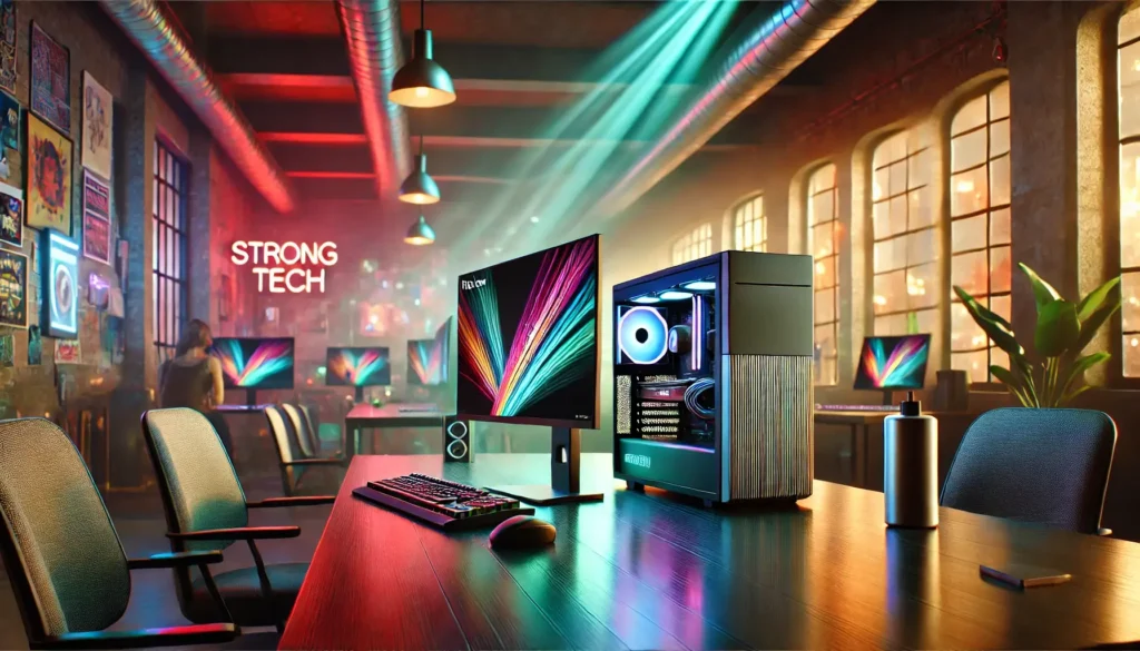 Computador Completo Intel Core i7 16GB SSD 480GB Monitor 19" Strong Tech