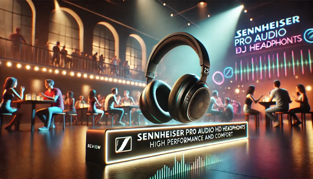 Sennheiser Pro Audio Fones de ouvido HD 25 para DJ: Alta Performance e Conforto