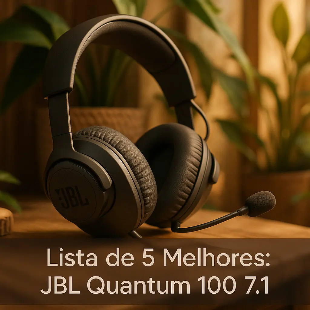 Lista de 5 Melhores: JBL quantum 100 7.1
