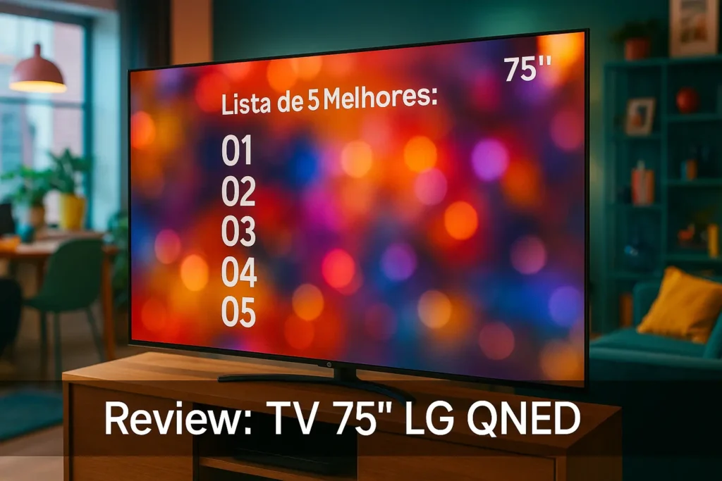 Lista de 5 Melhores: TV 75 LG QNED
