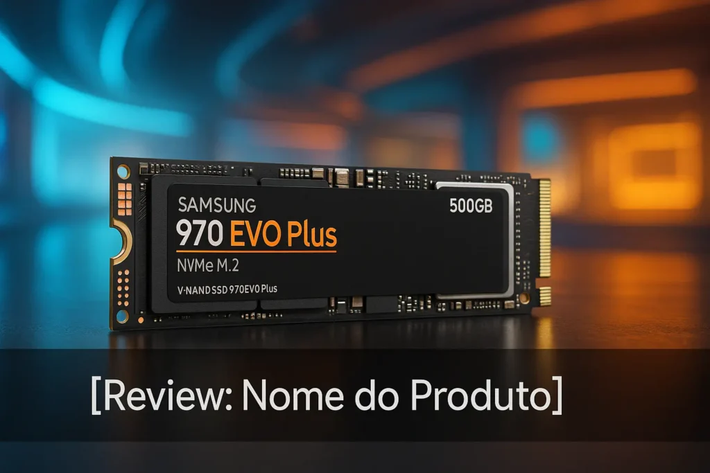 5 Melhores Modelos de SSD Samsung 970 EVO plus 500gb m.2 nvme