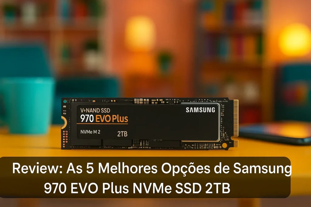 As 5 Melhores Opções de Samsung 970 EVO plus nvme SSD 2tb