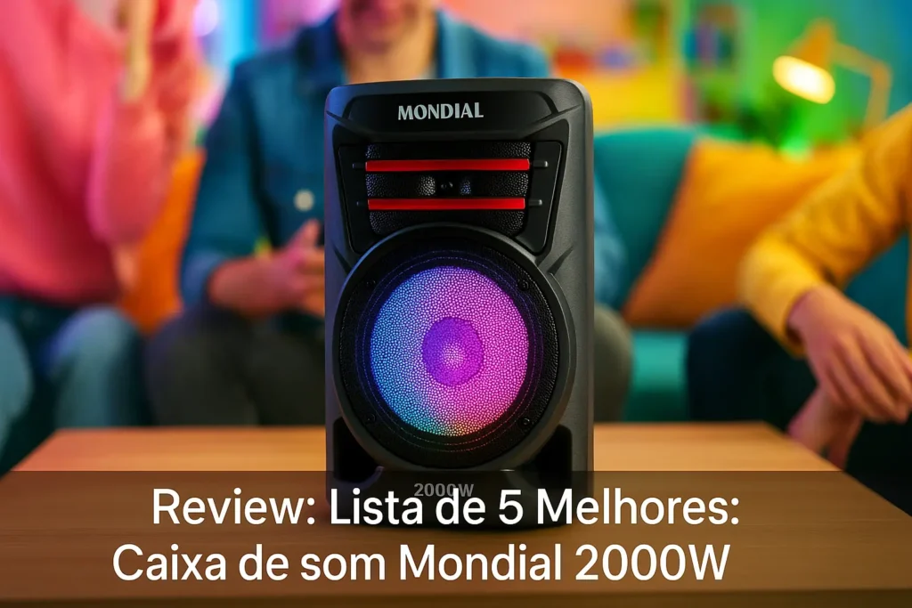 Lista de 5 Melhores: Caixa de som Mondial 2000w