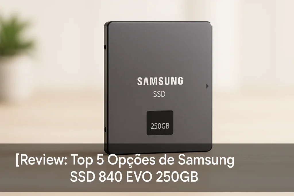 Top 5 Opções de Samsung SSD 840 EVO 250gb