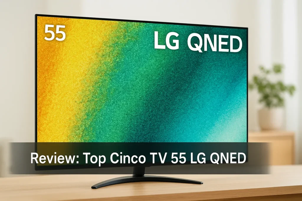 Top Cinco TV 55 LG QNED