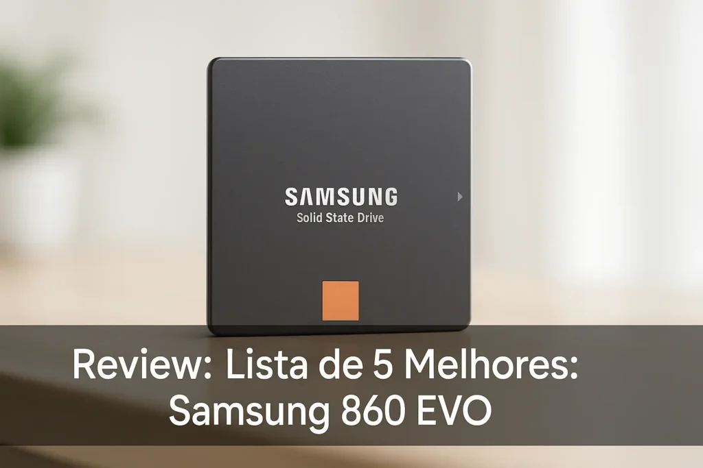 Lista de 5 Melhores: Samsung 860 EVO