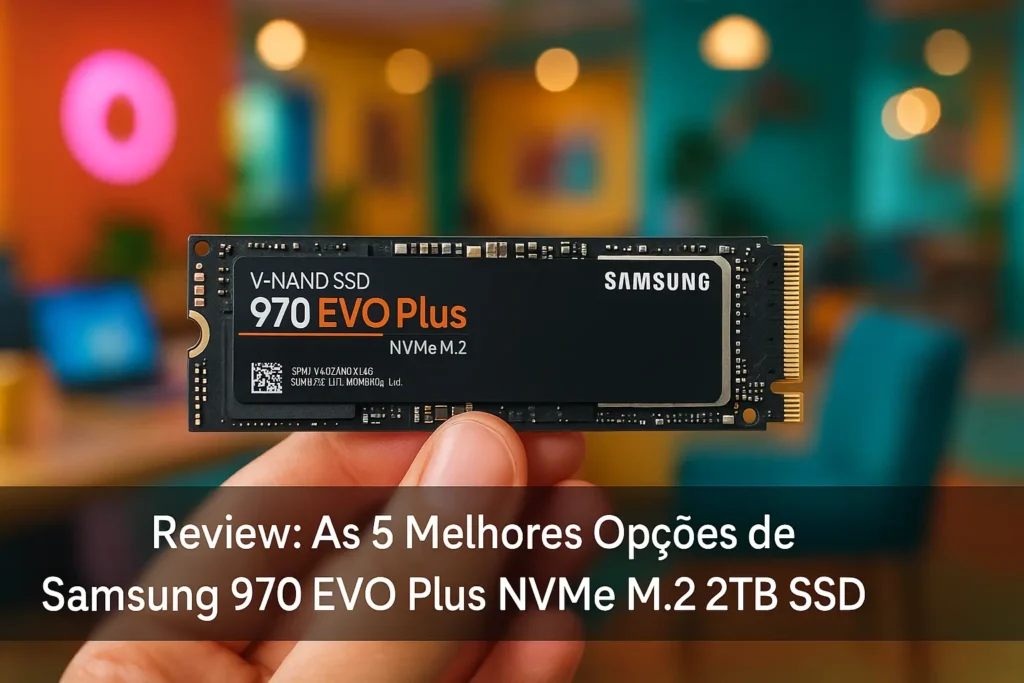As 5 Melhores Opções de Samsung 970 EVO plus nvme m.2 2tb SSD