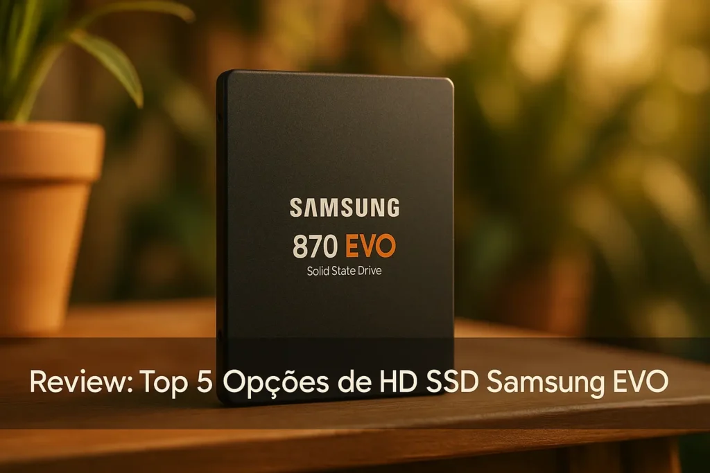 Top 5 Opções de hd SSD Samsung EVO