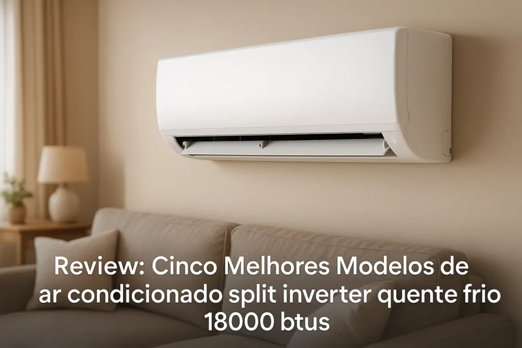 Cinco Melhores Modelos de ar condicionado split inverter quente frio 18000 btus