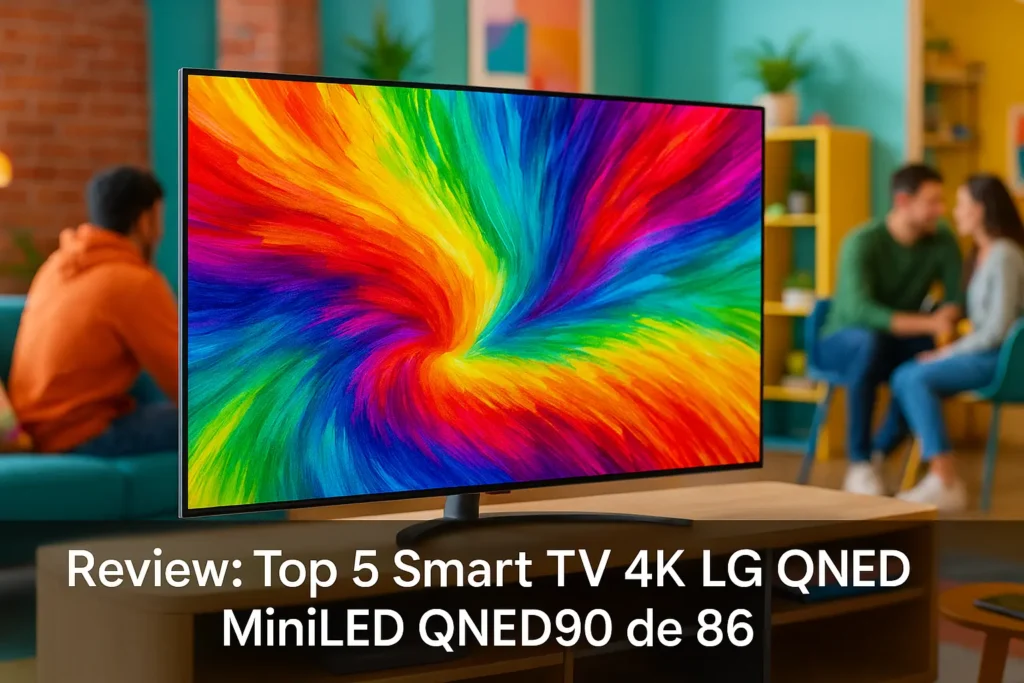 Top 5 Smart TV 4K LG QNED MiniLED QNED90 de 86