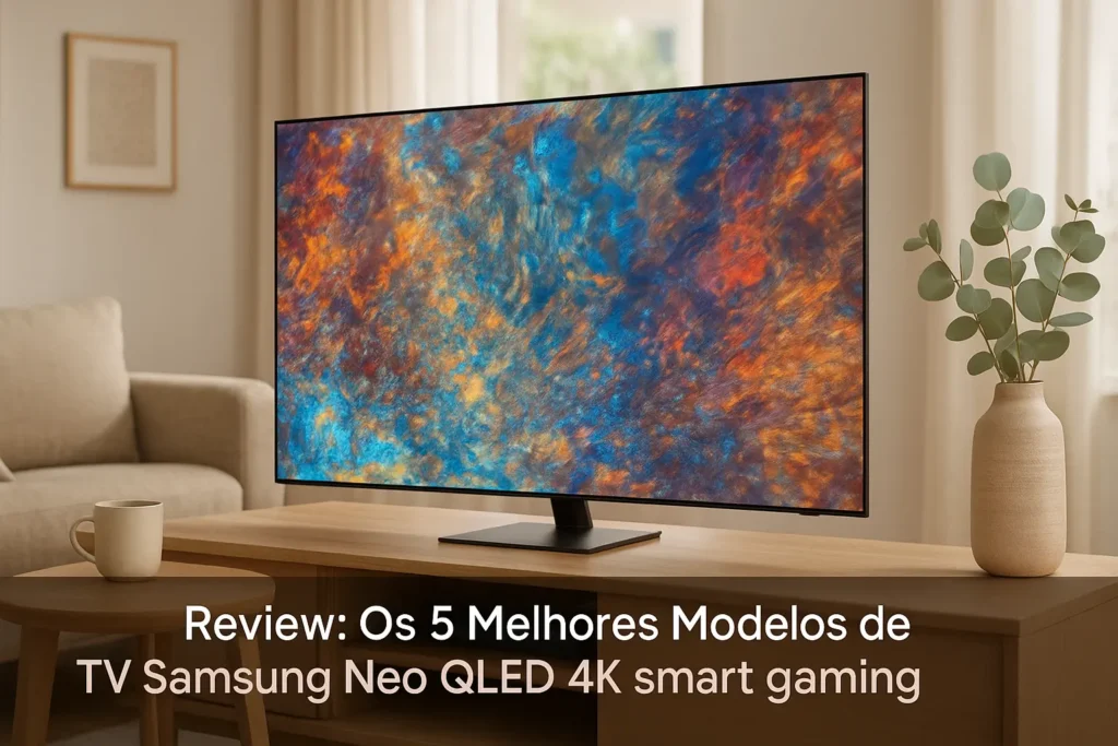 Os 5 Melhores Modelos de TV Samsung NEO QLED 4k smart gaming
