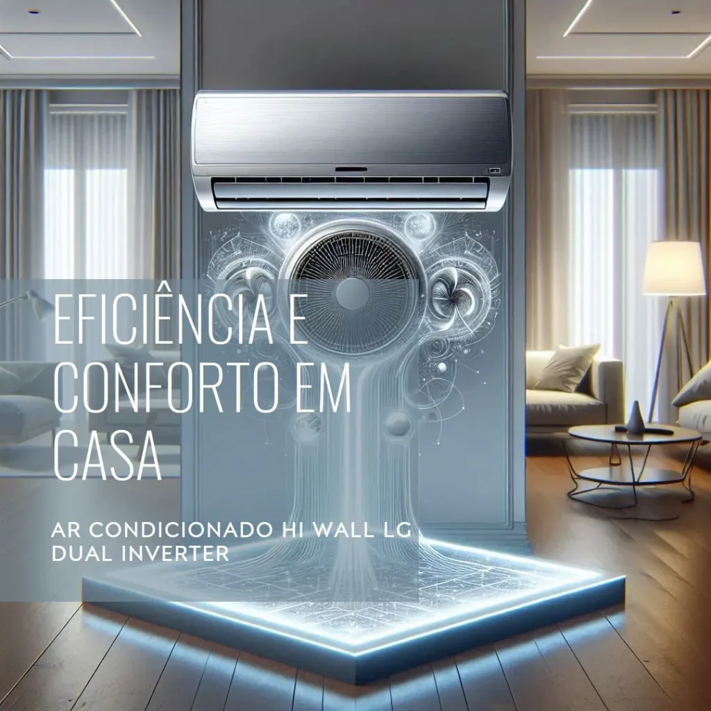 Ar Condicionado Hi Wall LG Dual Inverter Voice 12.000 Btus Frio 220v R-32: Eficiência e Conforto em Sua Casa